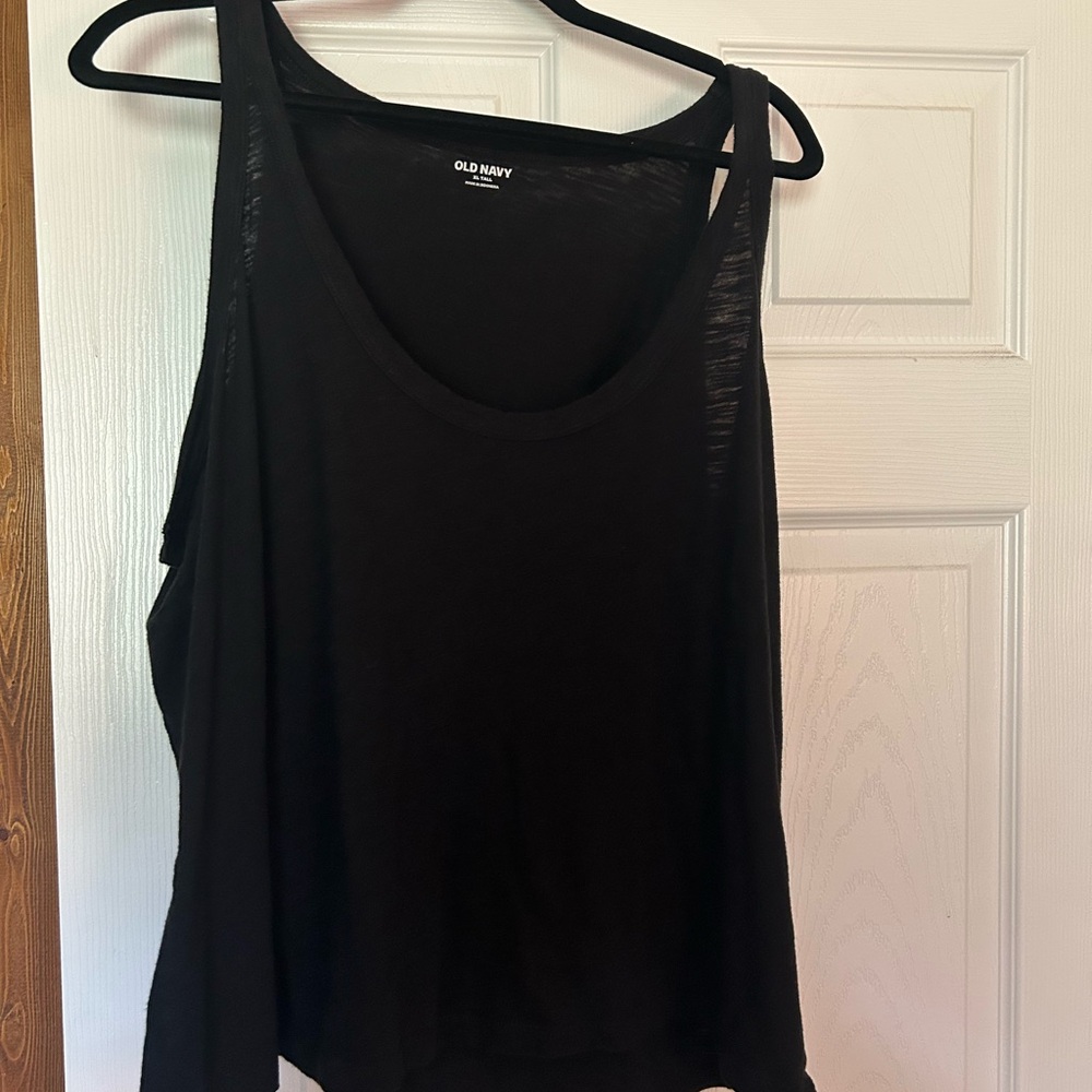 Old Navy Classic Black Tank Top